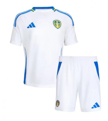 Leeds United Primera Equipación Niños 2024-25 Manga Corta (+ Pantalones cortos)